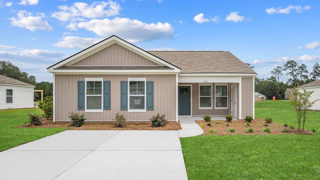 Front exterior of a home in the Cobblestone Village community, located in Savannah, GA (Image 19).