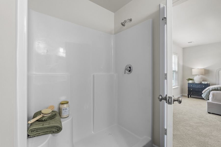 Furnished interior in a model home at South Lake Commons in Lexington (Image 23).