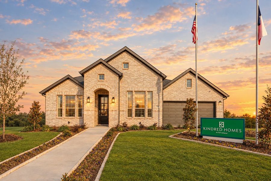 Front exterior of a home in the Park Trails community, located in Forney, TX (Image 4). Front exterior of a home in the Park Trails community, located in Forney, TX (Image 4).