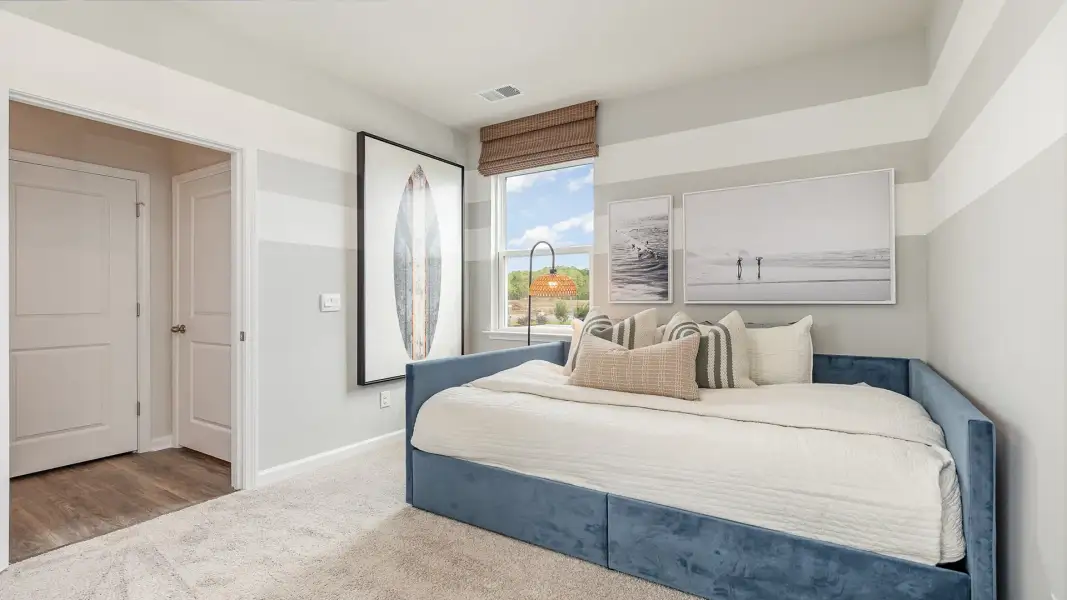 Furnished interior in a model home at Holden Ridge in Columbia (Image 17).