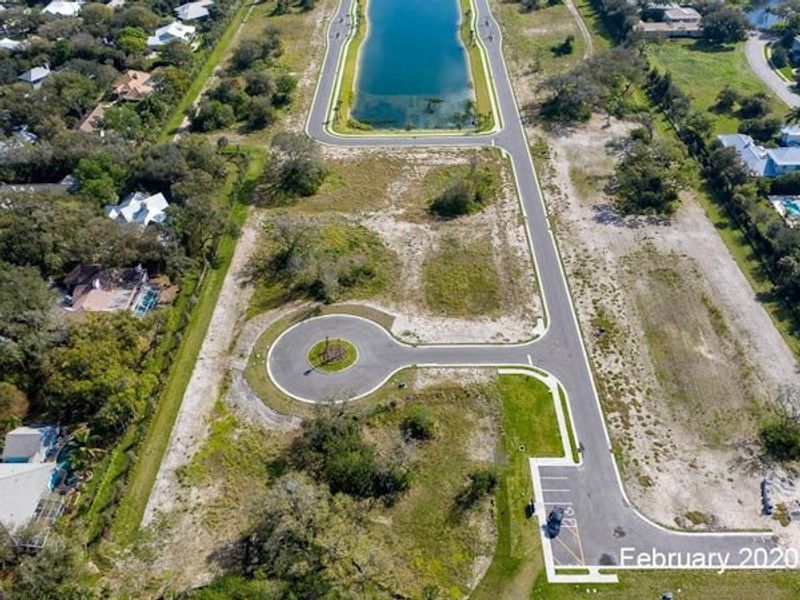Site preparation and early development at The Strand in Vero Beach, FL (Image 103).