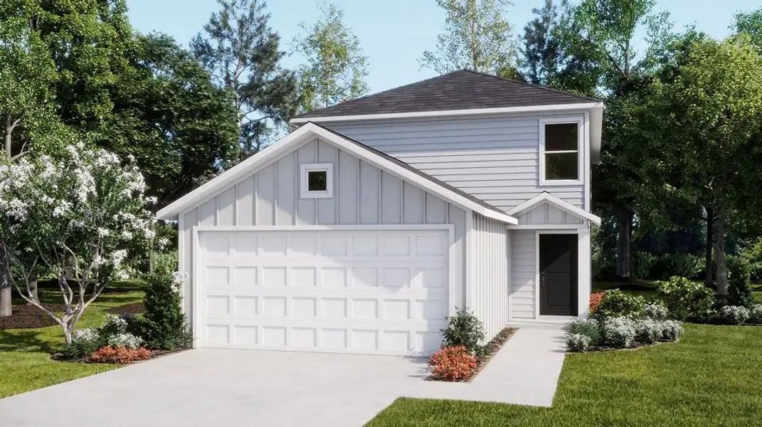Front exterior of a home in the Brookshire community, located in Florence, SC (Image 9).