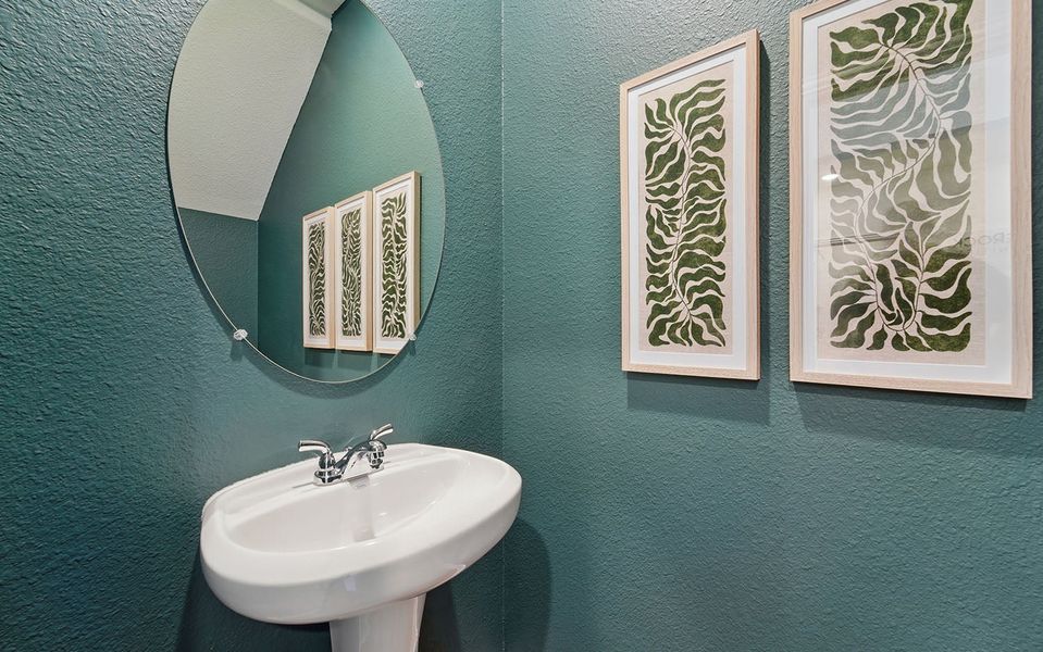 Furnished interior in a model home at Sweetgrass Village in Crosby (Image 40). Furnished interior in a model home at Sweetgrass Village in Crosby (Image 40).