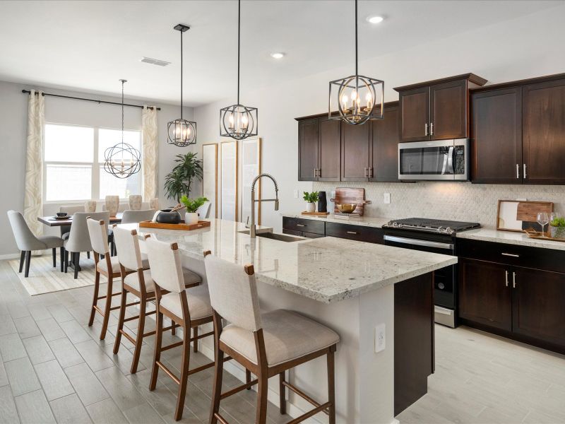 Kitchen in Lennon Floorplan at Abel Ranch