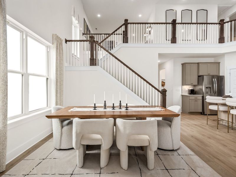 Furnished interior in a model home at Benders Cove in Mount Juliet (Image 11).