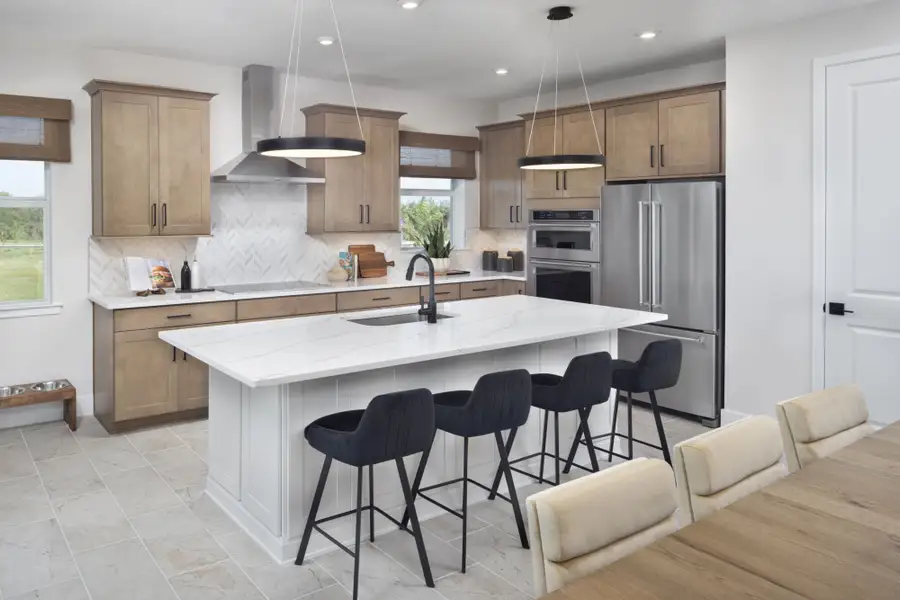 Furnished interior in a model home at Sun Bay Townes in Tampa (Image 2). Furnished interior in a model home at Sun Bay Townes in Tampa (Image 2).