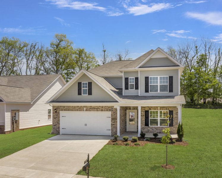 Front exterior of a home in the Hampshire Hills community, located in Columbia, TN (Image 13).