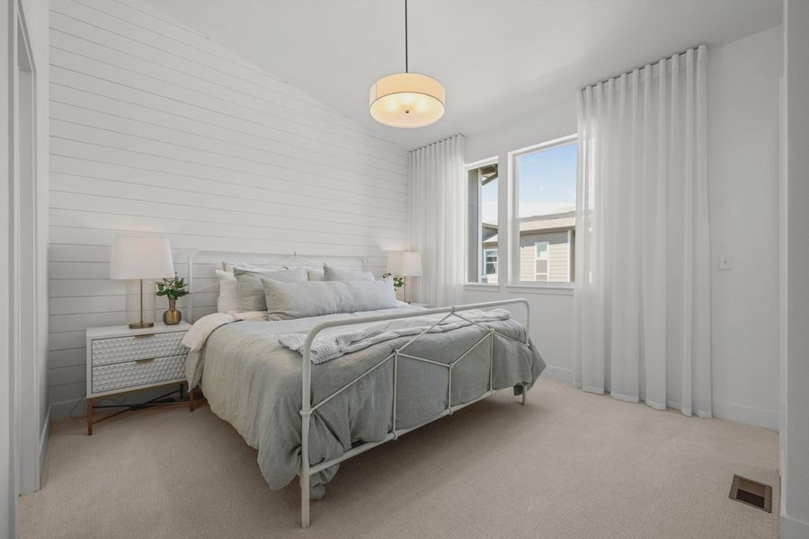 Furnished interior in a model home at Westminster Station in Westminster (Image 10). Furnished interior in a model home at Westminster Station in Westminster (Image 10).