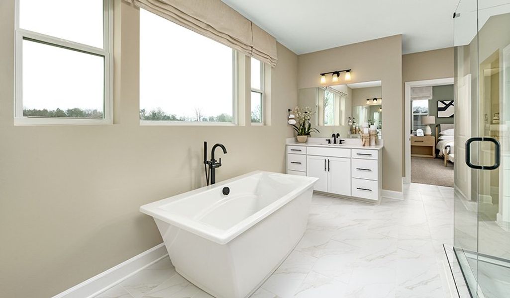 Furnished interior in a model home at Catelonia in Mount Juliet (Image 12).