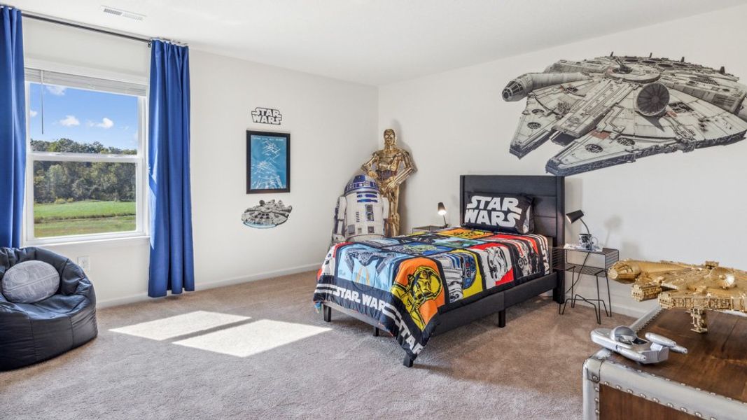 Furnished interior in a model home at Sharps Glen in Seymour (Image 14).