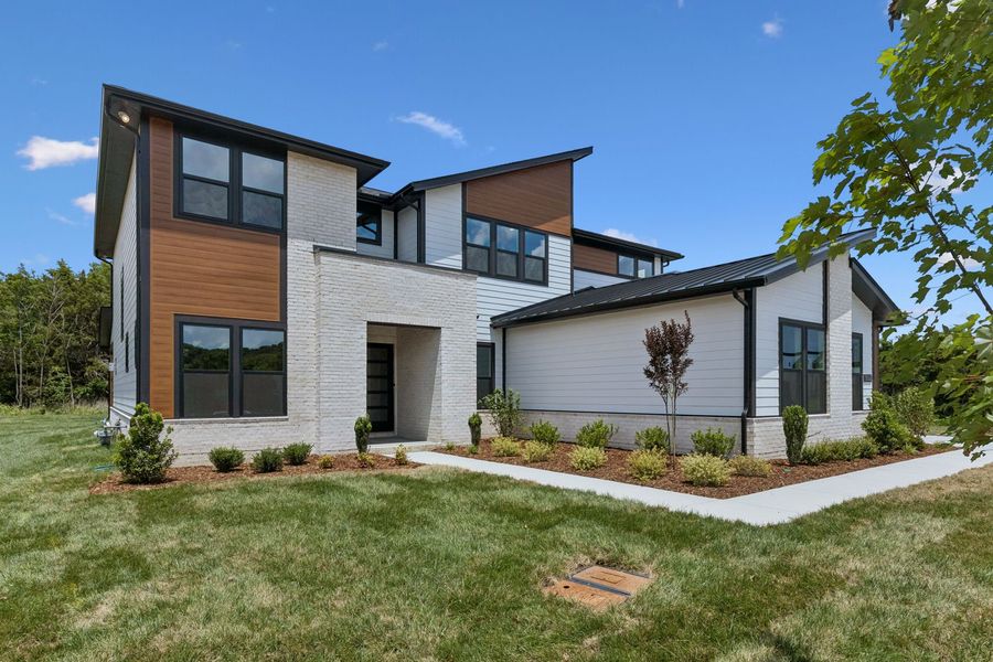 Front exterior of a home in the Willow Ridge community, located in Nolensville, TN (Image 3).