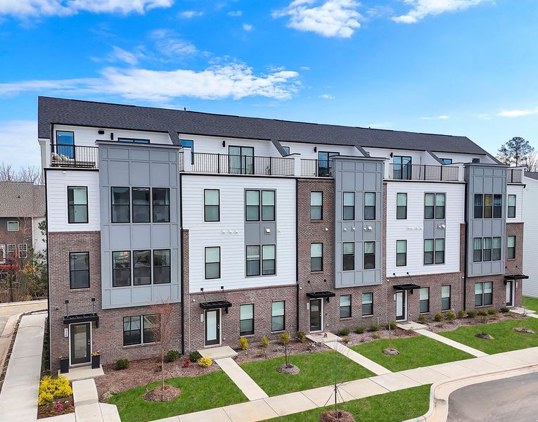 Brand new townhomes and townhome style condos in Cary
