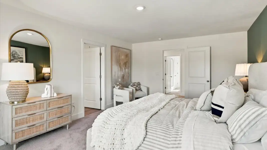 Furnished interior in a model home at Irwin Oaks in Corryton (Image 26). Furnished interior in a model home at Irwin Oaks in Corryton (Image 26).