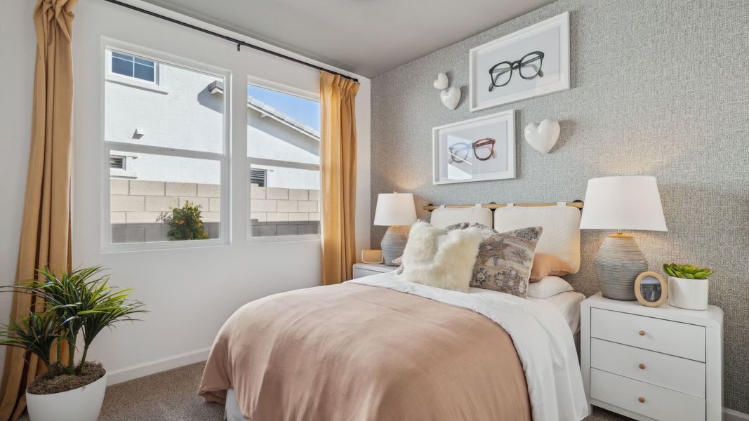 Furnished interior in a model home at Westpark in Buckeye (Image 30).