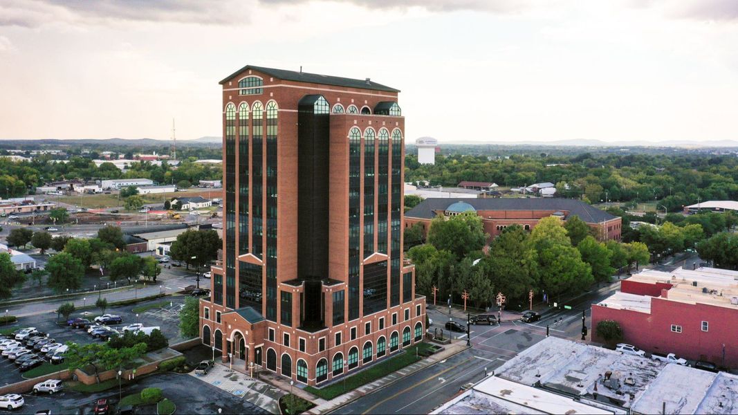 Overview of downtown Murfreesboro, TN