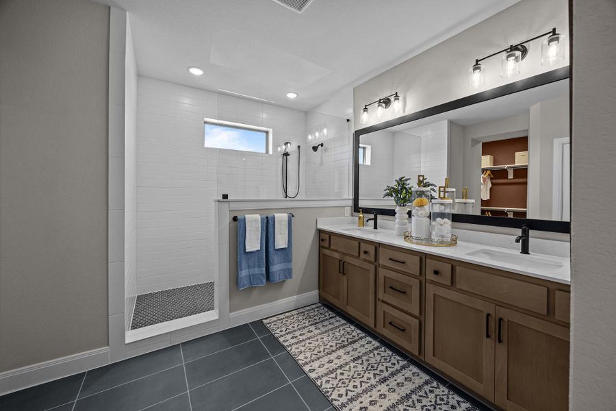 Furnished interior in a model home at Greenville Heights in Dallas (Image 7). Furnished interior in a model home at Greenville Heights in Dallas (Image 7).