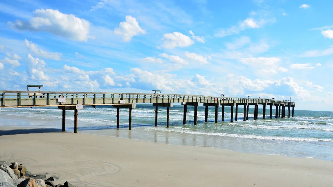 St. Augustine beach pier