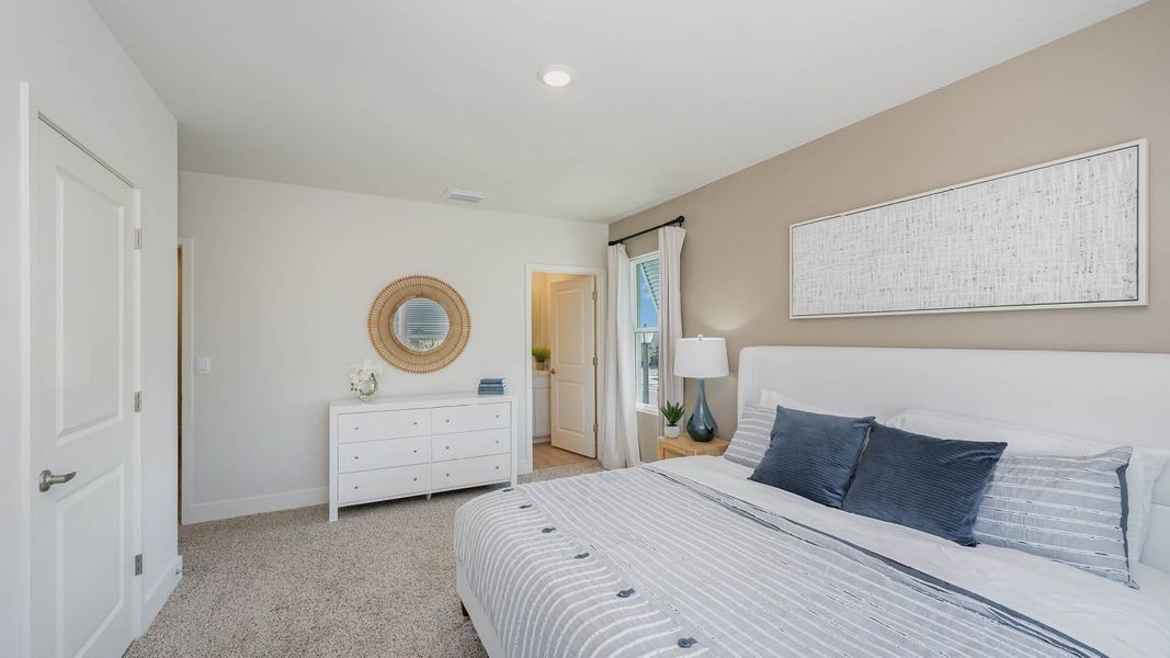 Furnished interior in a model home at Tortuga Cay in Satellite Beach (Image 13). Furnished interior in a model home at Tortuga Cay in Satellite Beach (Image 13).