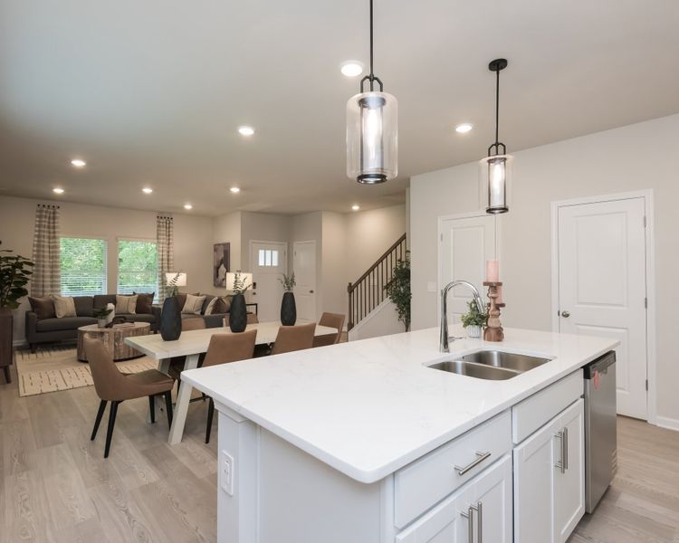 Your stunning view as you prep a meal in the kitchen.