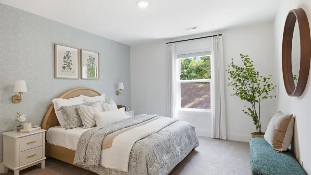 Furnished interior in a model home at Oak Vista in Knoxville (Image 23).