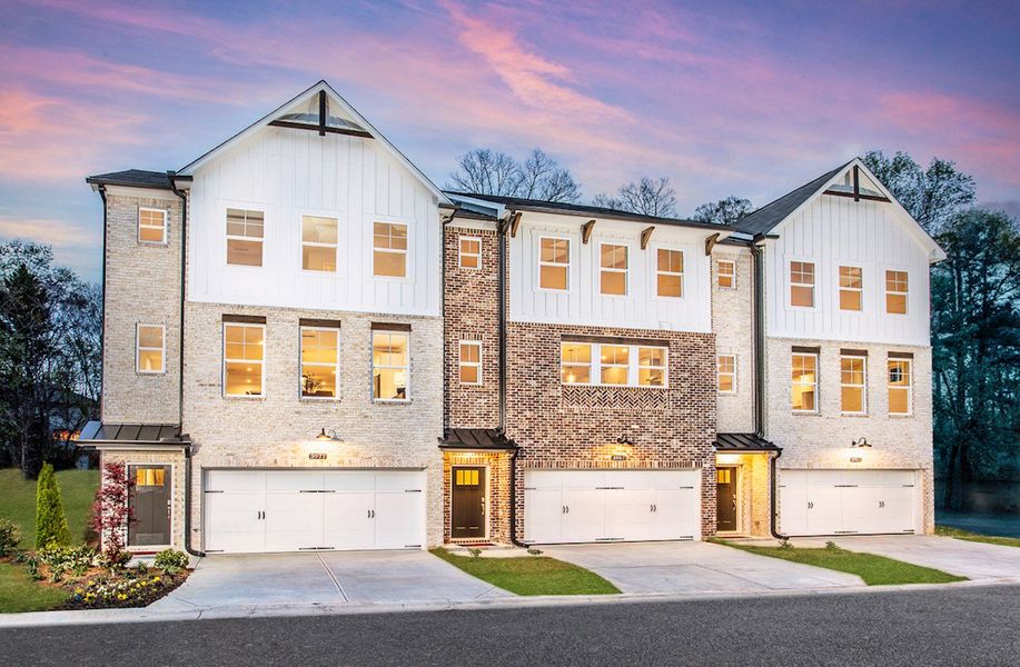 Gorgeous Three-story Townhomes