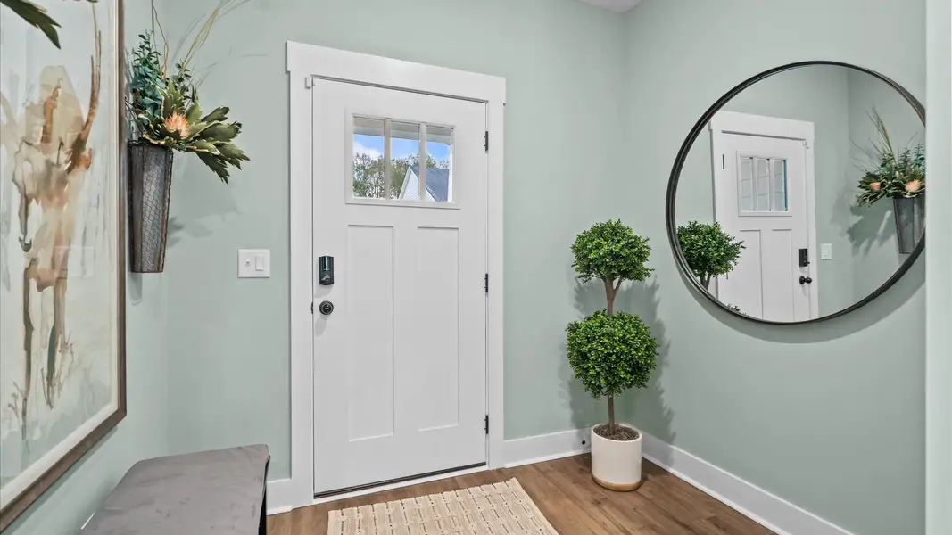 Furnished interior in a model home at Anna's Pointe in Simpsonville (Image 8). Furnished interior in a model home at Anna's Pointe in Simpsonville (Image 8).