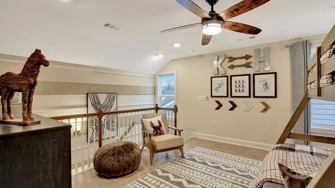 Furnished interior in a model home at Salt Grass at Ward Creek in Panama City Beach (Image 17). Furnished interior in a model home at Salt Grass at Ward Creek in Panama City Beach (Image 17).