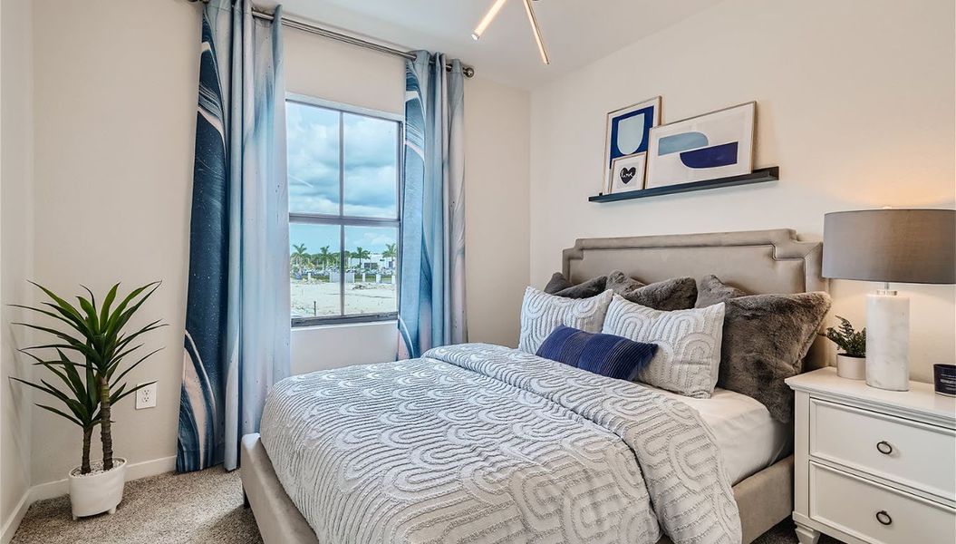 Furnished interior in a model home at Palm Cay in Florida City (Image 32).