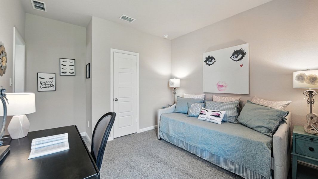 Furnished interior in a model home at Vista Park in Decatur (Image 15). Furnished interior in a model home at Vista Park in Decatur (Image 15).