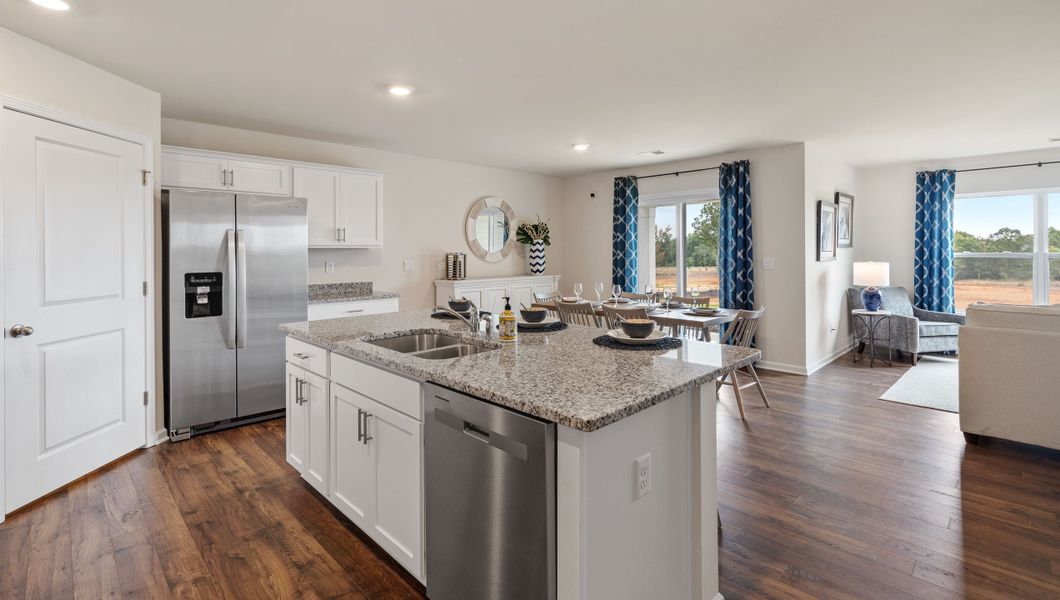 Furnished interior in a model home at Lakestone in Woodruff (Image 11). Furnished interior in a model home at Lakestone in Woodruff (Image 11).