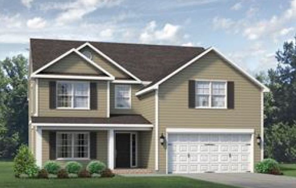 Front exterior of a home in the Avondale community, located in Greensboro, NC (Image 13).