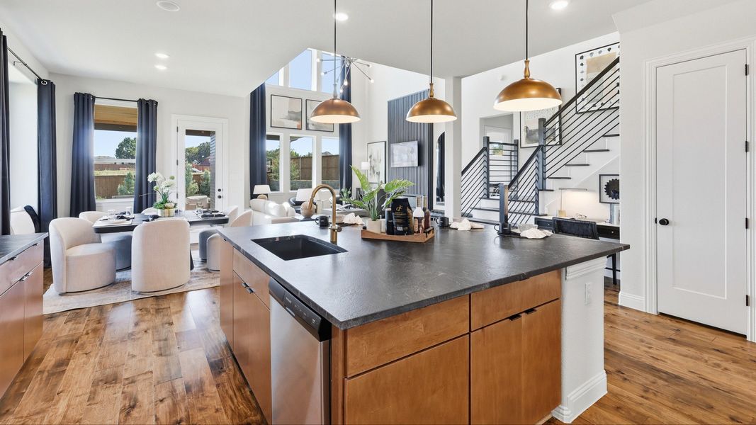 Furnished interior in a model home at Taylor Estates in Corinth (Image 11). Furnished interior in a model home at Taylor Estates in Corinth (Image 11).