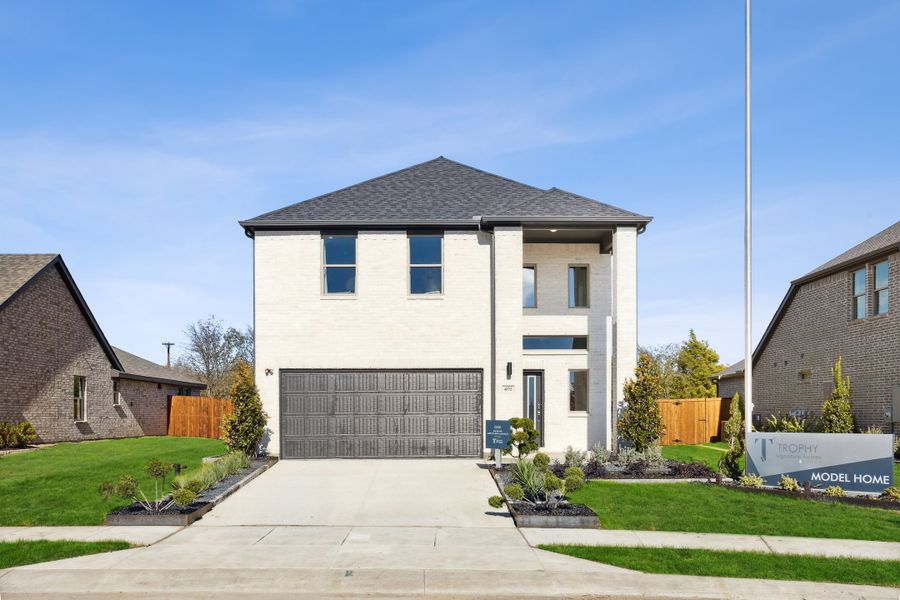 Oak Model Home by Trophy Signature Homes