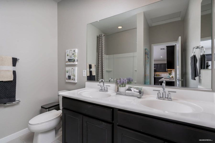 Bathroom 2 - Madera at Sunset Farms in Tolleson, Arizona | Landsea Homes