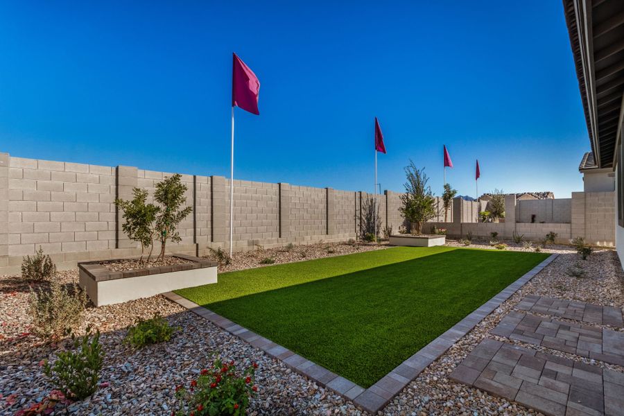 Exterior details of a home in Agave Springs at Teravalis, Buckeye (Image 19).