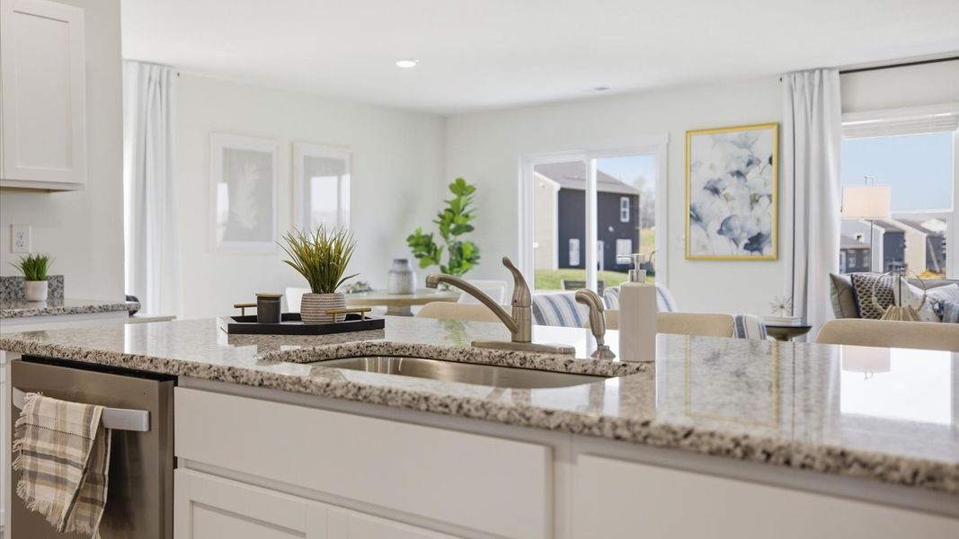 Furnished interior in a model home at Oak Hill in Vonore (Image 10).