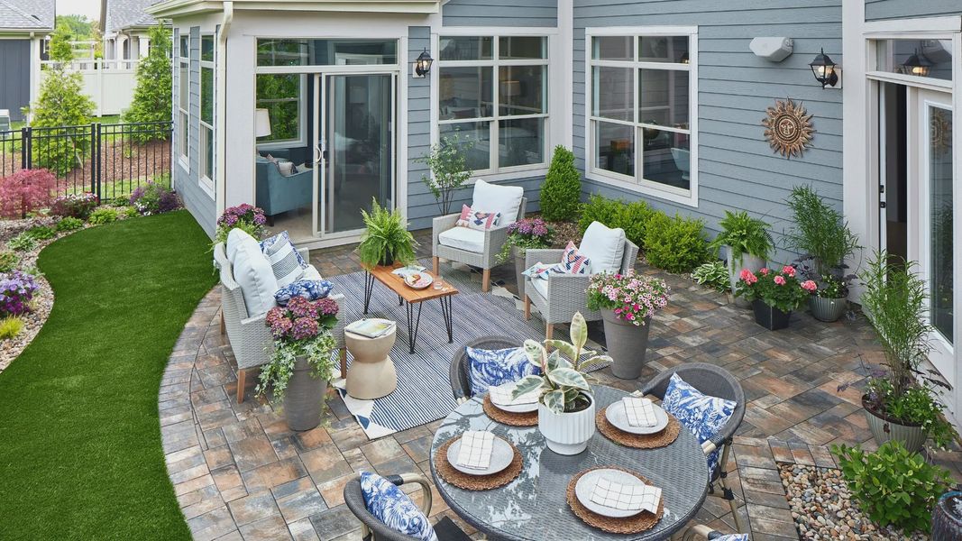 Exterior details of a home in The Courtyards by The Manor, Alpharetta (Image 15).