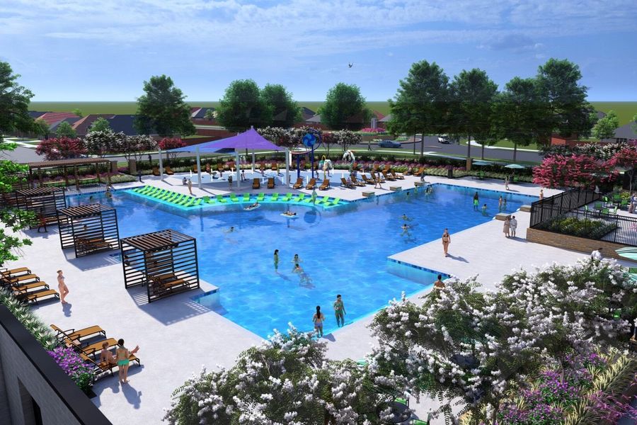 Amenity Center Rendering Amenity Center Rendering