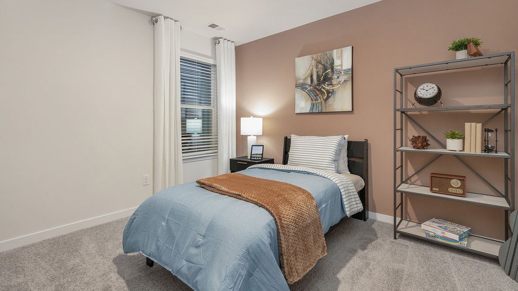 Furnished interior in a model home at The Hamptons at Hickory in Hickory (Image 17). Furnished interior in a model home at The Hamptons at Hickory in Hickory (Image 17).