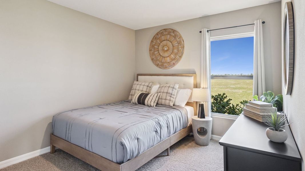 Furnished interior in a model home at Annabelle Estates in Lake Wales (Image 7).