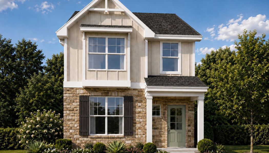 Front exterior of a home in the Carrington Walk community, located in Powder Springs, GA (Image 21).