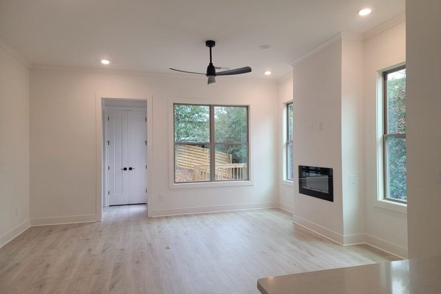 Furnished interior in a model home at Avion in Atlanta (Image 43).