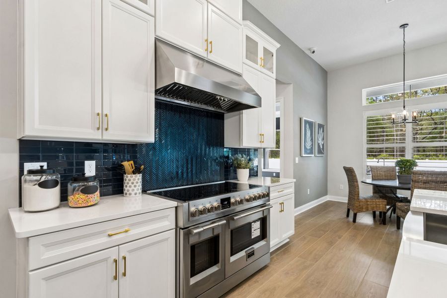 Furnished interior in a model home at Sandy Bluff in Yulee (Image 24).