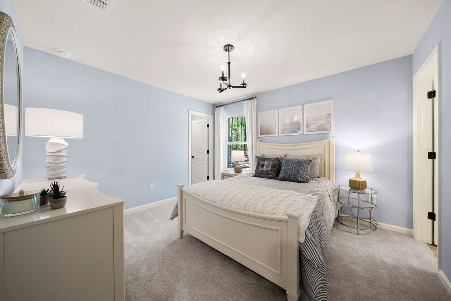 Furnished interior in a model home at Riverwood in Dallas (Image 22). Furnished interior in a model home at Riverwood in Dallas (Image 22).