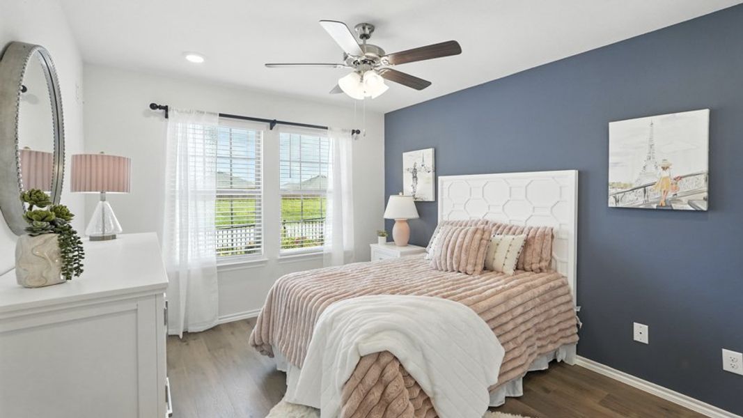 Furnished interior in a model home at Waverly Estates in Josephine (Image 24). Furnished interior in a model home at Waverly Estates in Josephine (Image 24).