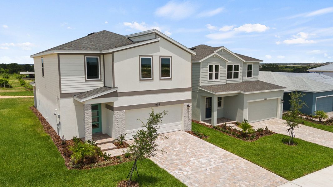 Discover The Ponte Vedra at Hamilton Bluff — a spacious two-story new construction home with modern finishes.