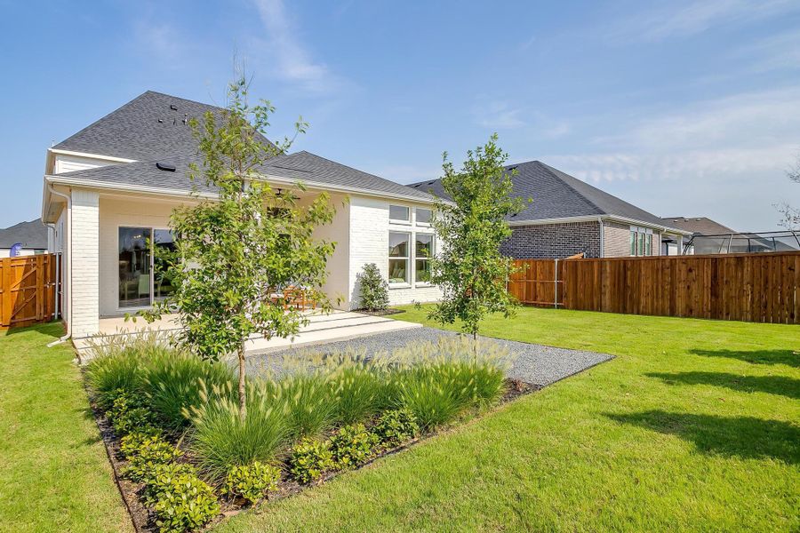 Exterior details of a home in Wildflower Ranch, Fort Worth (Image 23).