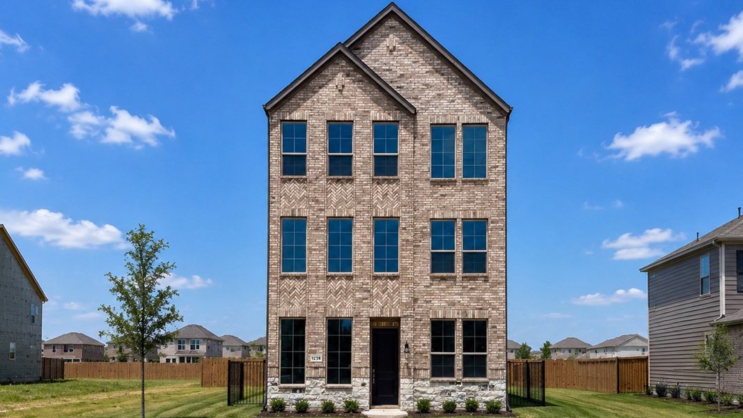 Front exterior of a home in the The Avenue community, located in Allen, TX (Image 2). Front exterior of a home in the The Avenue community, located in Allen, TX (Image 2).