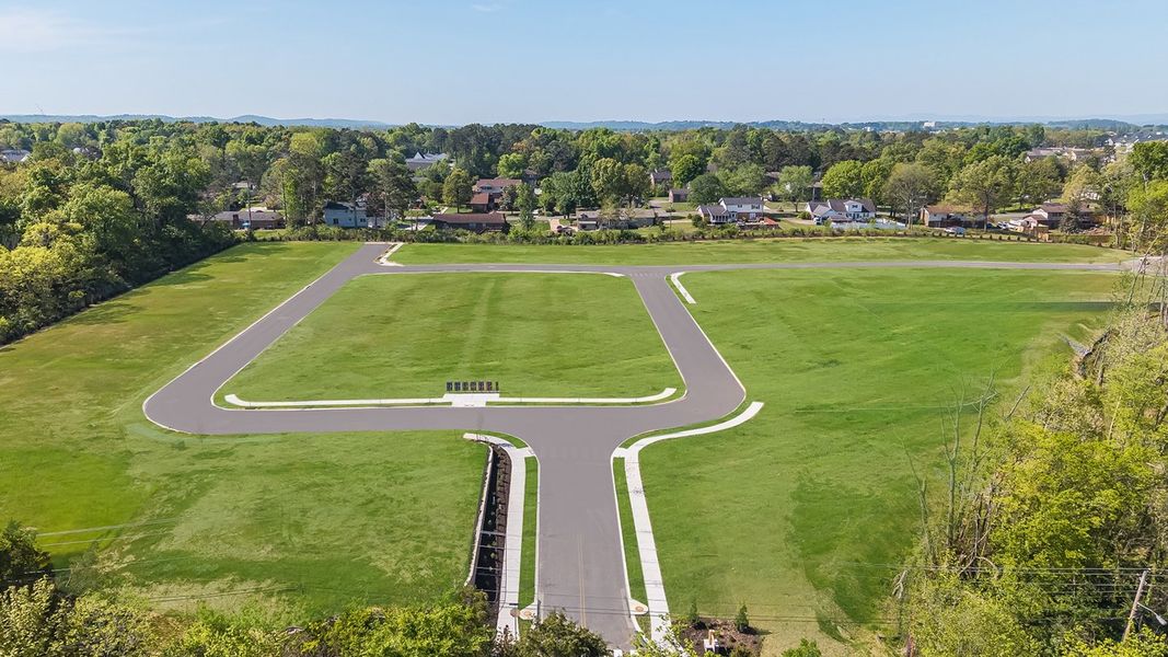 Standifer Village Aerial Streetscape 2of3