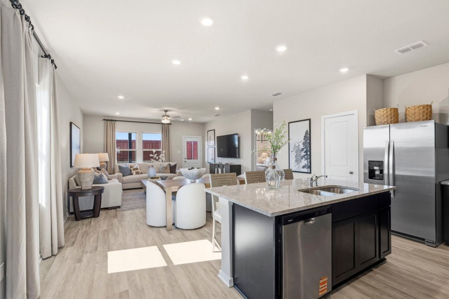 Furnished interior in a model home at Heartland in Heartland (Image 43). Furnished interior in a model home at Heartland in Heartland (Image 43).